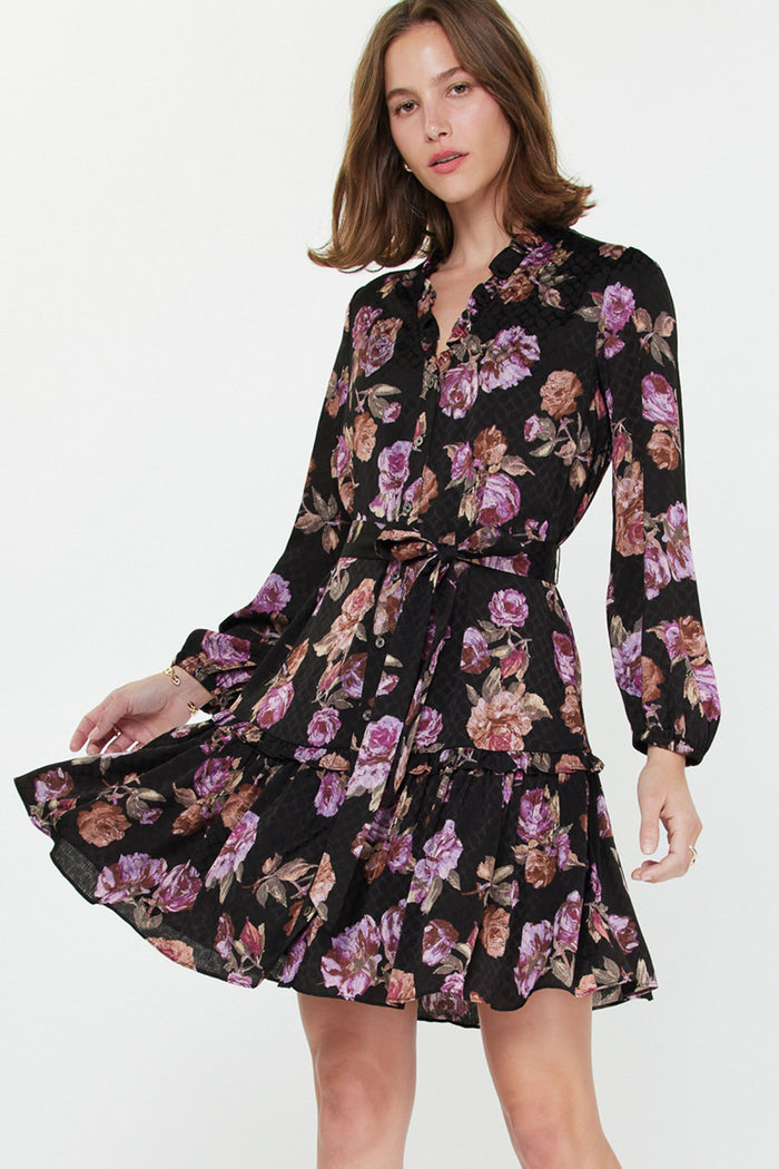 Florals Belted Dress