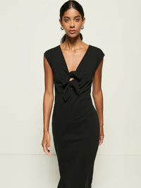 Kalee Column Dress Jet Black