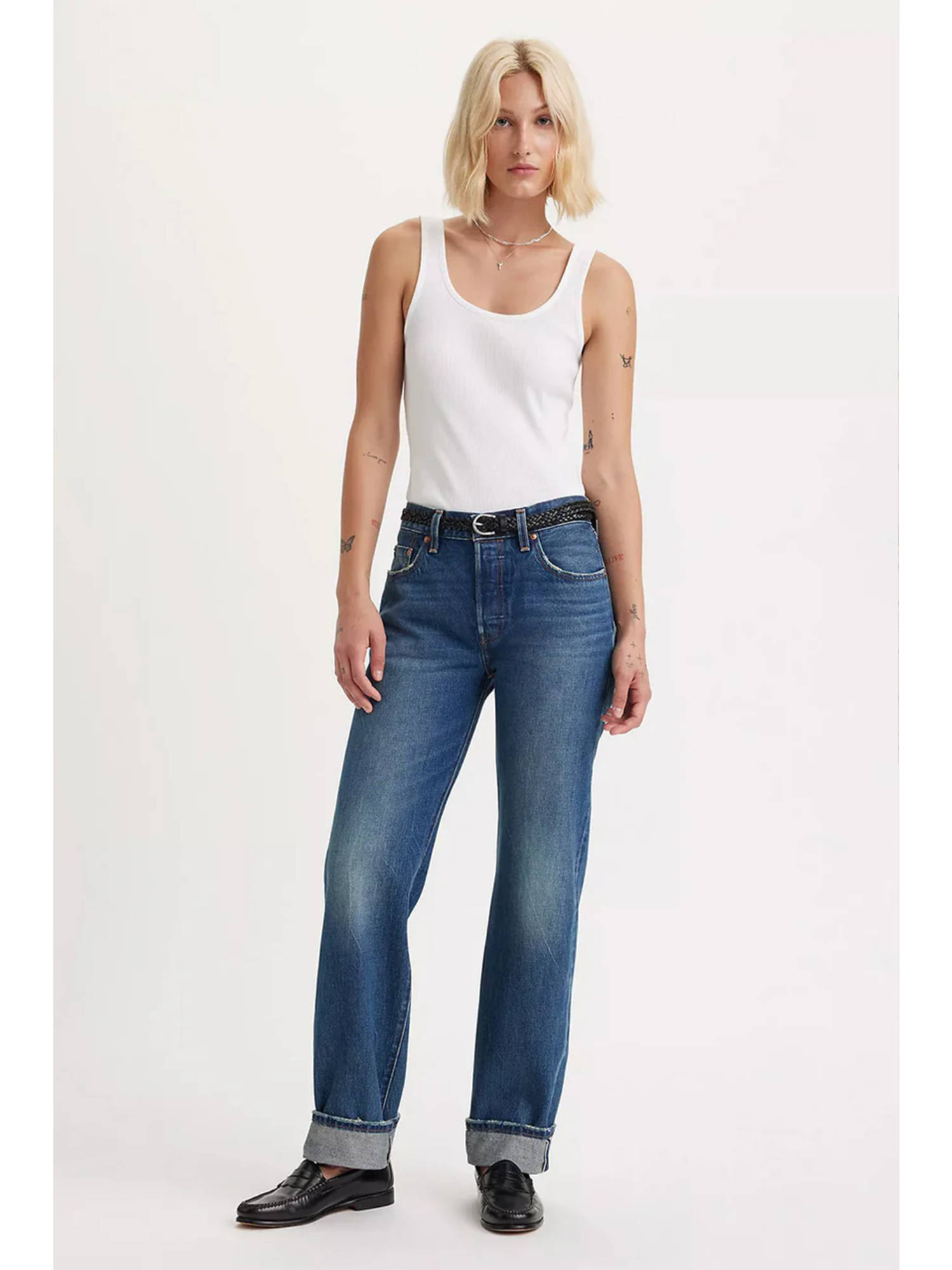 Levi's 501 '90s New Life in No DX Selvedge – MUSE APPAREL Levi's 501 '90s New Life in No DX Selvedge – MUSE APPAREL