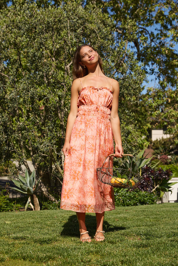 GOLDIE SMOCKED DRESS