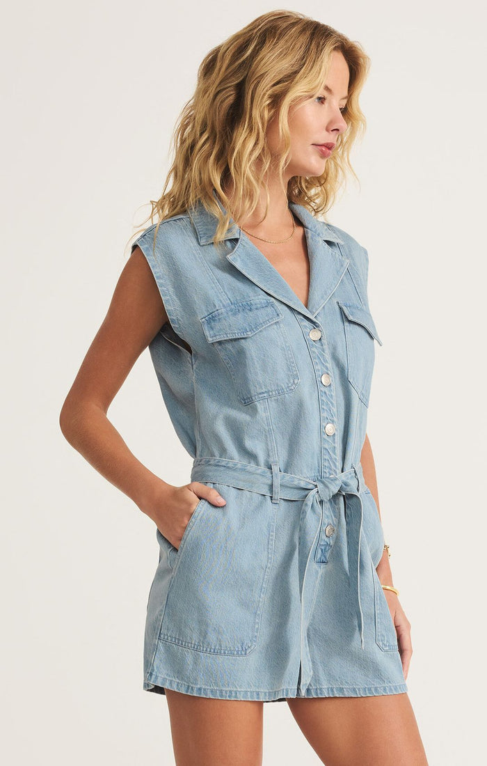 Dash Twill Romper