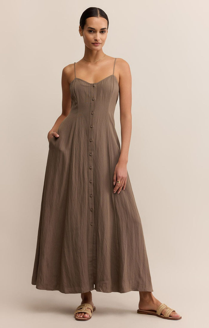 Angel Eyes Midi Dress Tiki