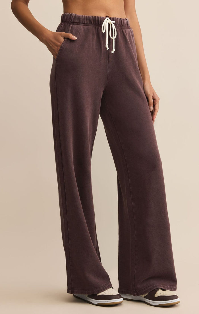 Hunter Knit Pant Chocolate Cherry