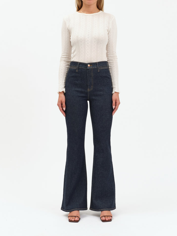Sunset Flare High Rise Denim