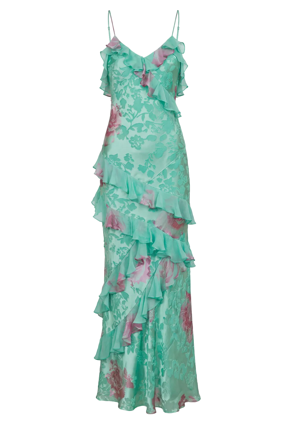 green strawberry dress Strawberry Paris Antibes Green Dress Large