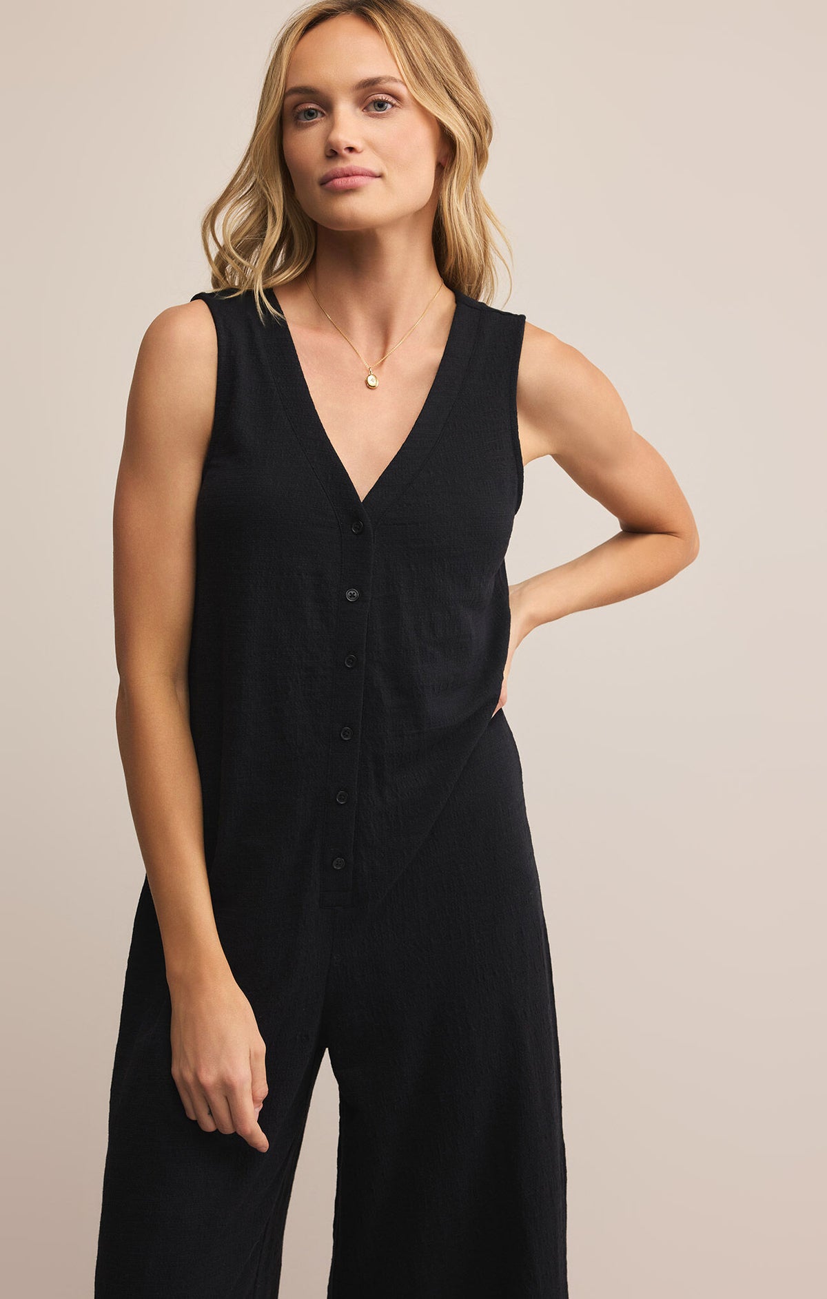 Solace Jumpsuit Black