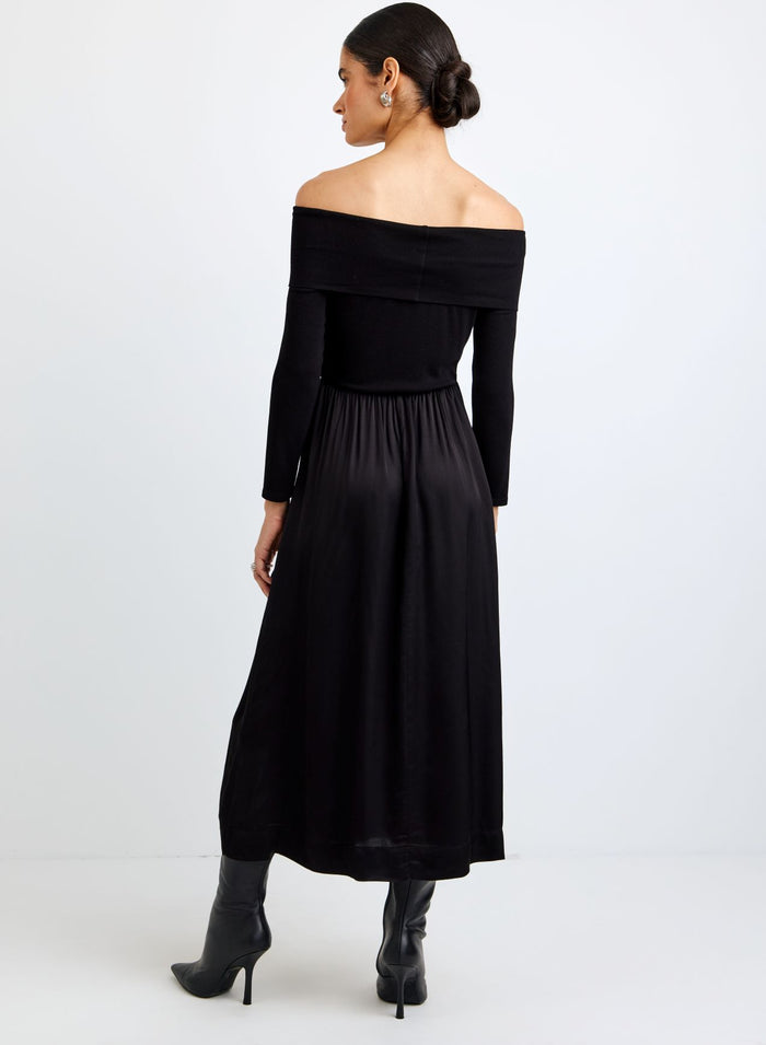 Bella Dahl Bracelet Length Off Shoulder Dress
