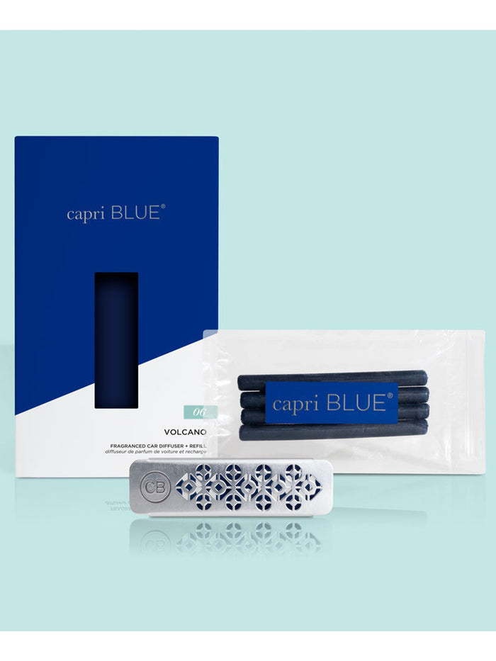 Volcano Fragranced Car Diffuser + Refill