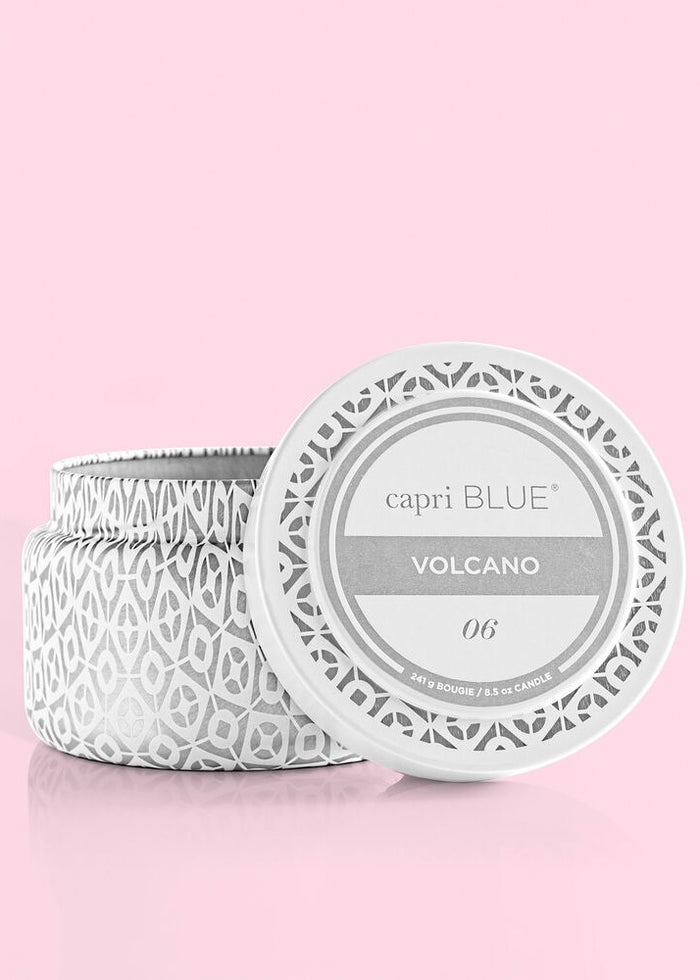 Volcano White 8.5 Travel Tin