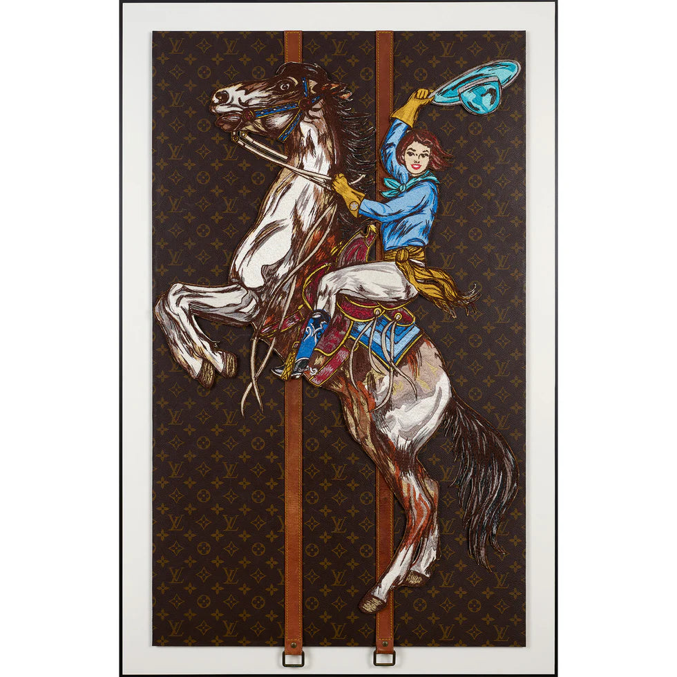 Stephen Wilson Studio Trick Rider 26"x40"