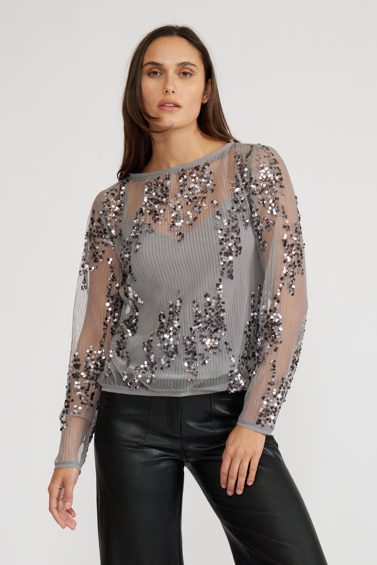 Ginny Sequined Top