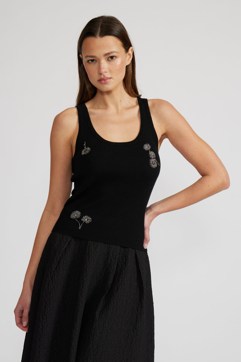 Wendy Rhinestone Tank