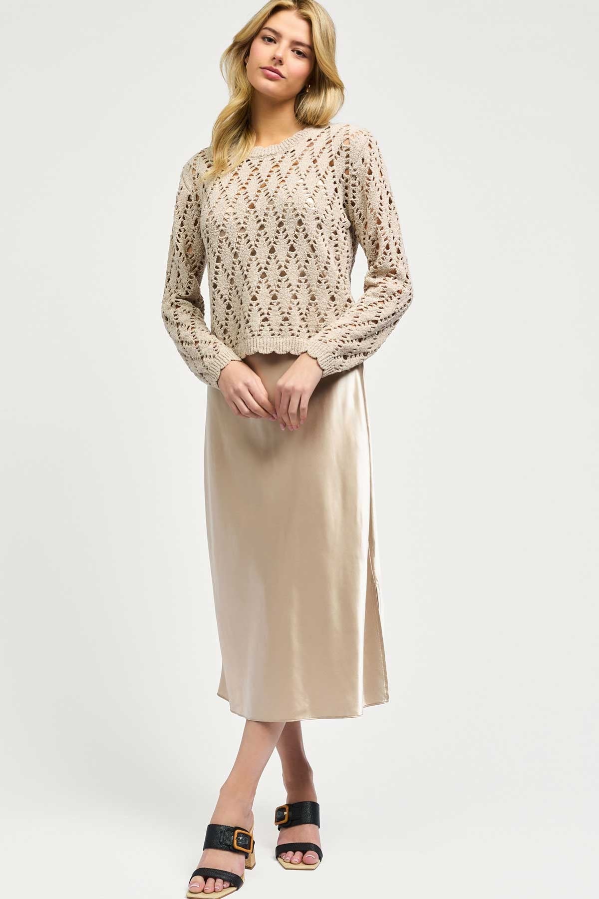 Taupe Dress Set