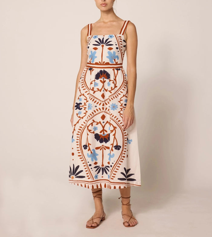 CARMEN MIDI DRESS