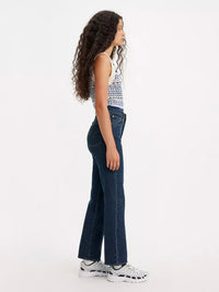Levi's Ribcage Straight Ankle in Salsa Dark Stone