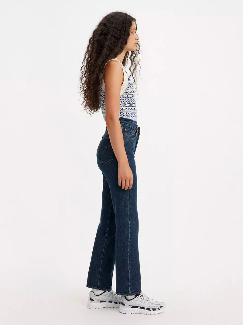 Levi's Ribcage Straight Ankle in Salsa Dark Stone