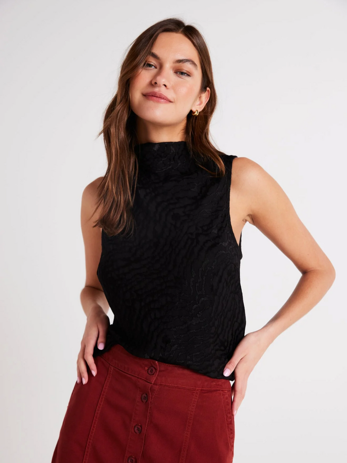 Bella Dahl Cowl Neck Bias Top