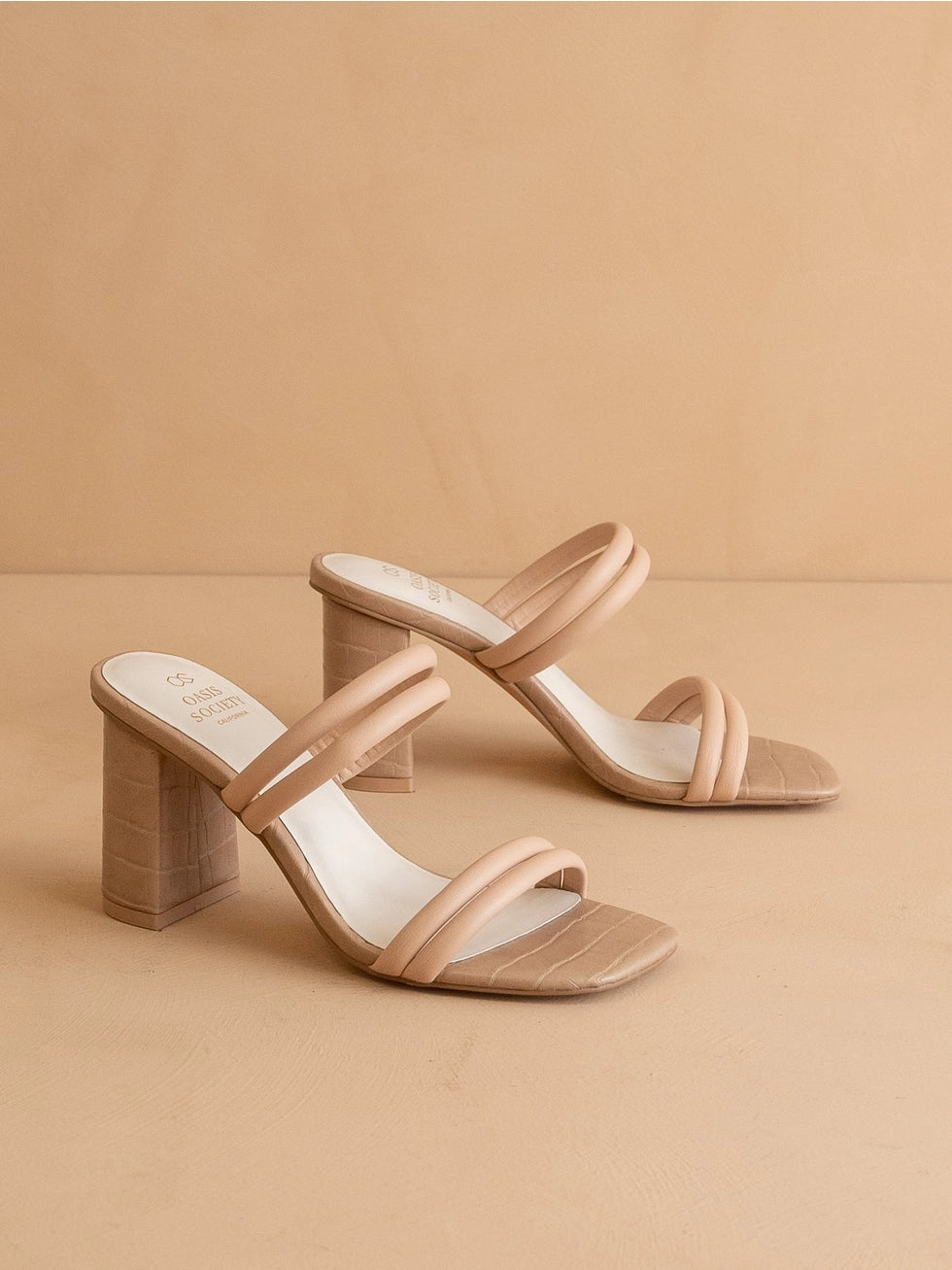 Angela Strappy Heel