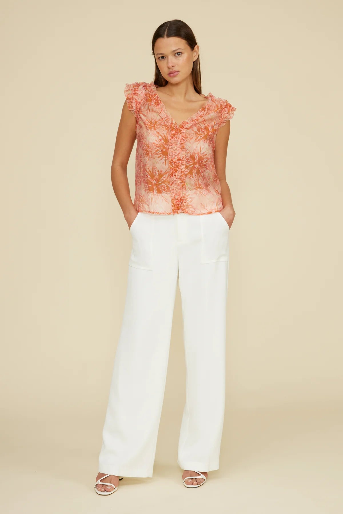 BLOOM RUFFLE TOP