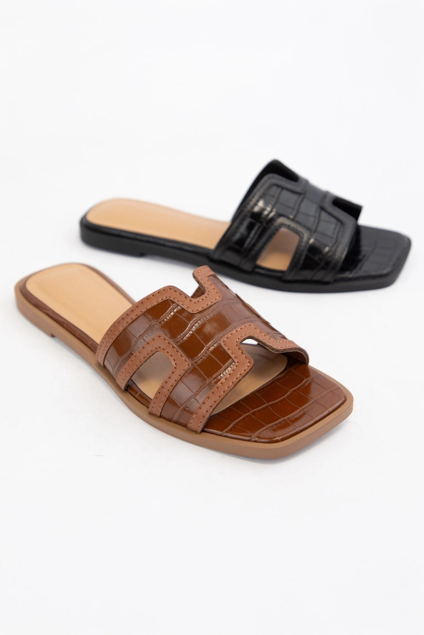 Dollie Slide Sandal – MUSE APPAREL