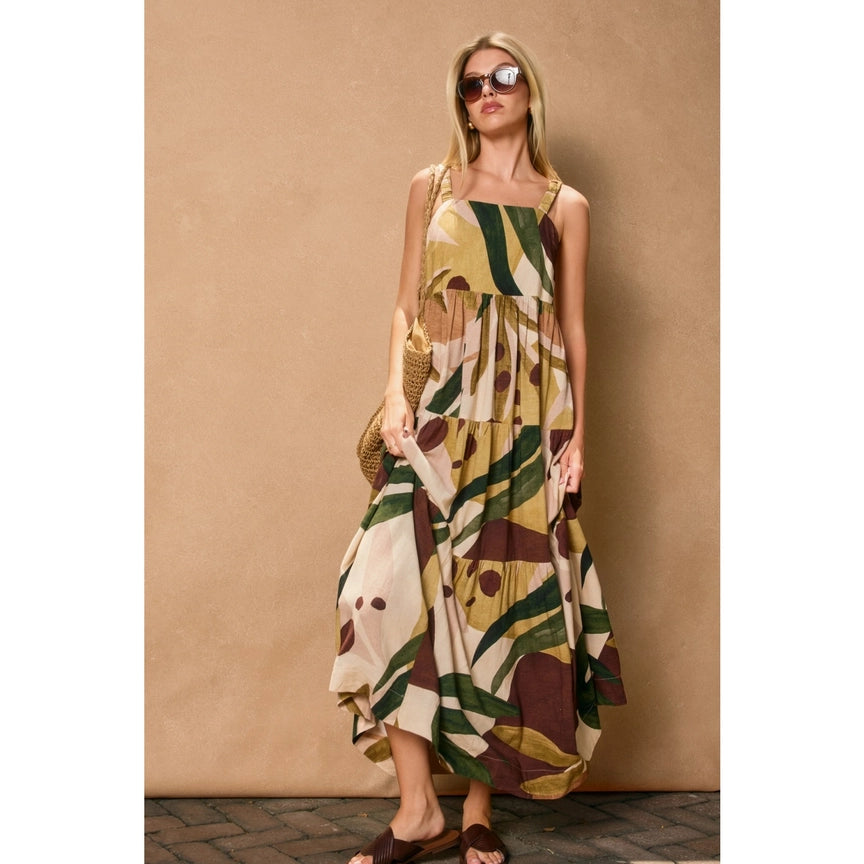 Tiered Maxi Dress