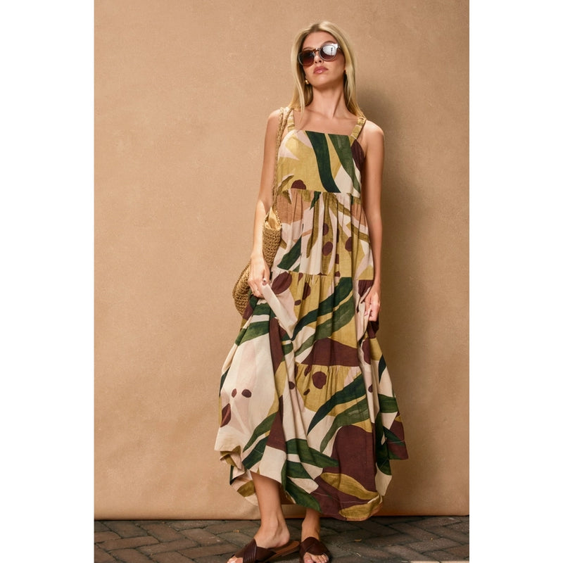 Tiered Maxi Dress