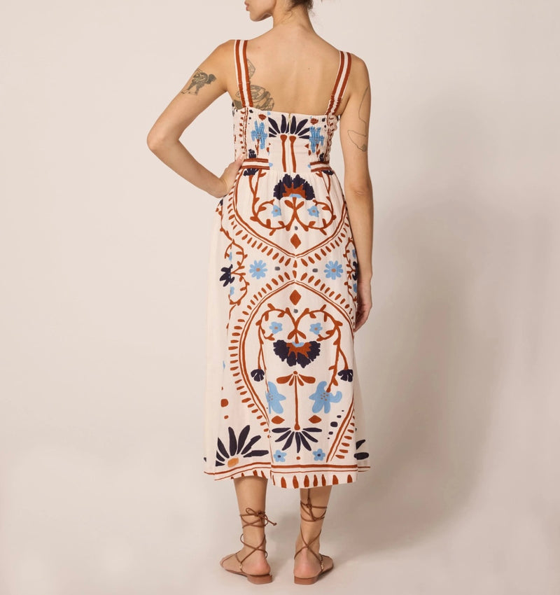 CARMEN MIDI DRESS