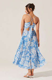 Blythe Blue Floral Dress
