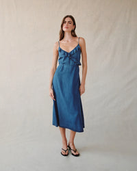 Riffle Cam Midi Dress - Moonlight Wash