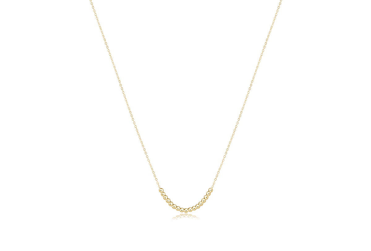 Enewton 16" Necklace Gold Classic Beaded Bliss -2.5mm