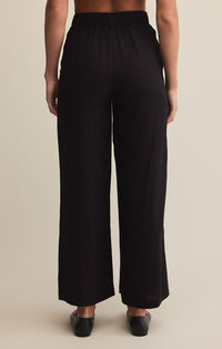Topanga Linen Pant Black