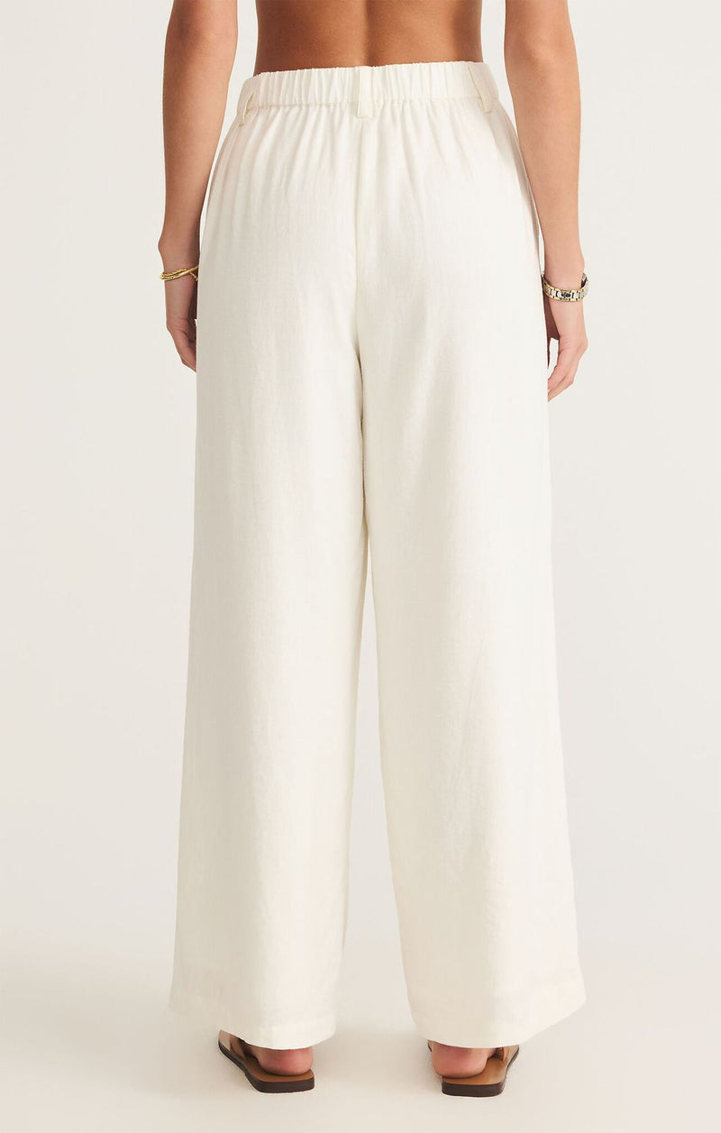 Topanga Linen Pant White