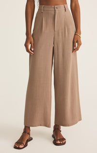 Vista Linen Pant Iced Coffee