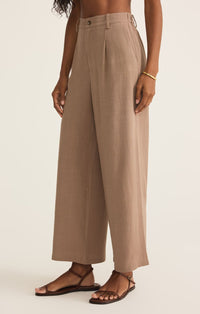 Vista Linen Pant Iced Coffee