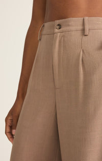 Vista Linen Pant Iced Coffee