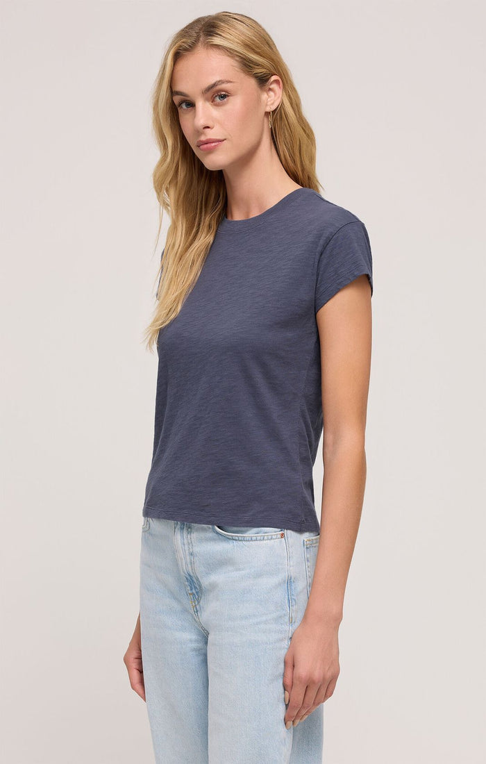 Z SUPPLY  Modern Slub Tee Worn Blue