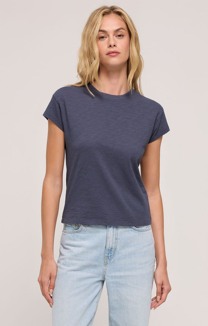 Z SUPPLY  Modern Slub Tee Worn Blue
