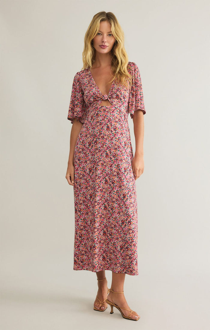 Z SUPPLY  Mavis Dulce Floral Midi Dress