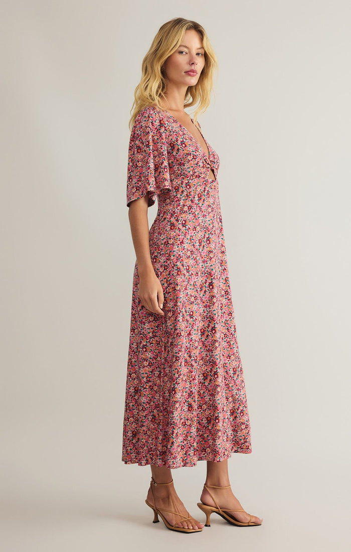 Z SUPPLY  Mavis Dulce Floral Midi Dress