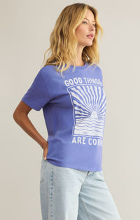 Z SUPPLY  Good Things Boyfriend Tee