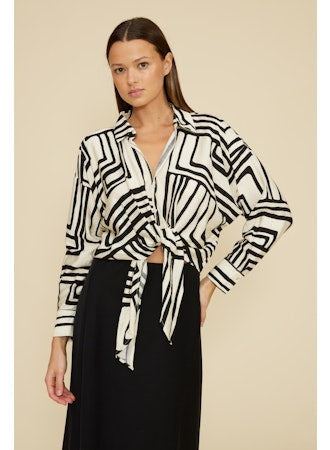 Rue Button Down Top