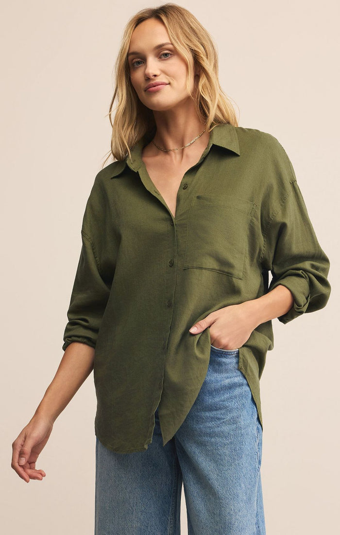 Z SUPPLY Alfie Button Up Shirt