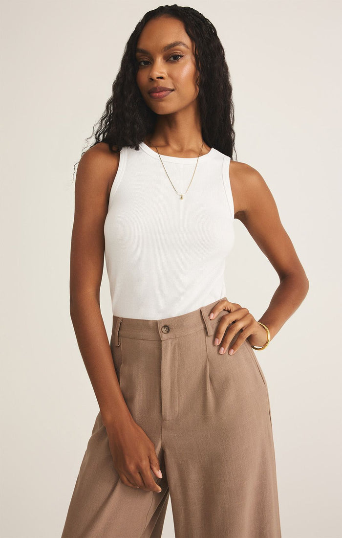 Hadley Tank White