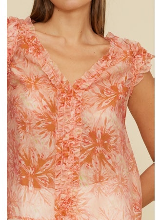 BLOOM RUFFLE TOP