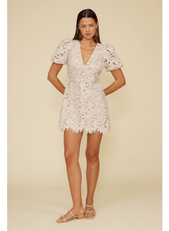 KARINA MINI LACE DRESS