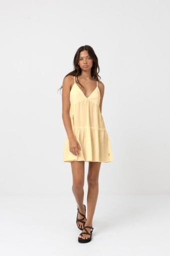 Classic tiered mini dress