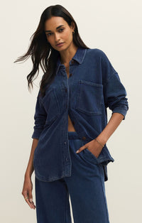 All Day Knit Denim Jacket Indigo