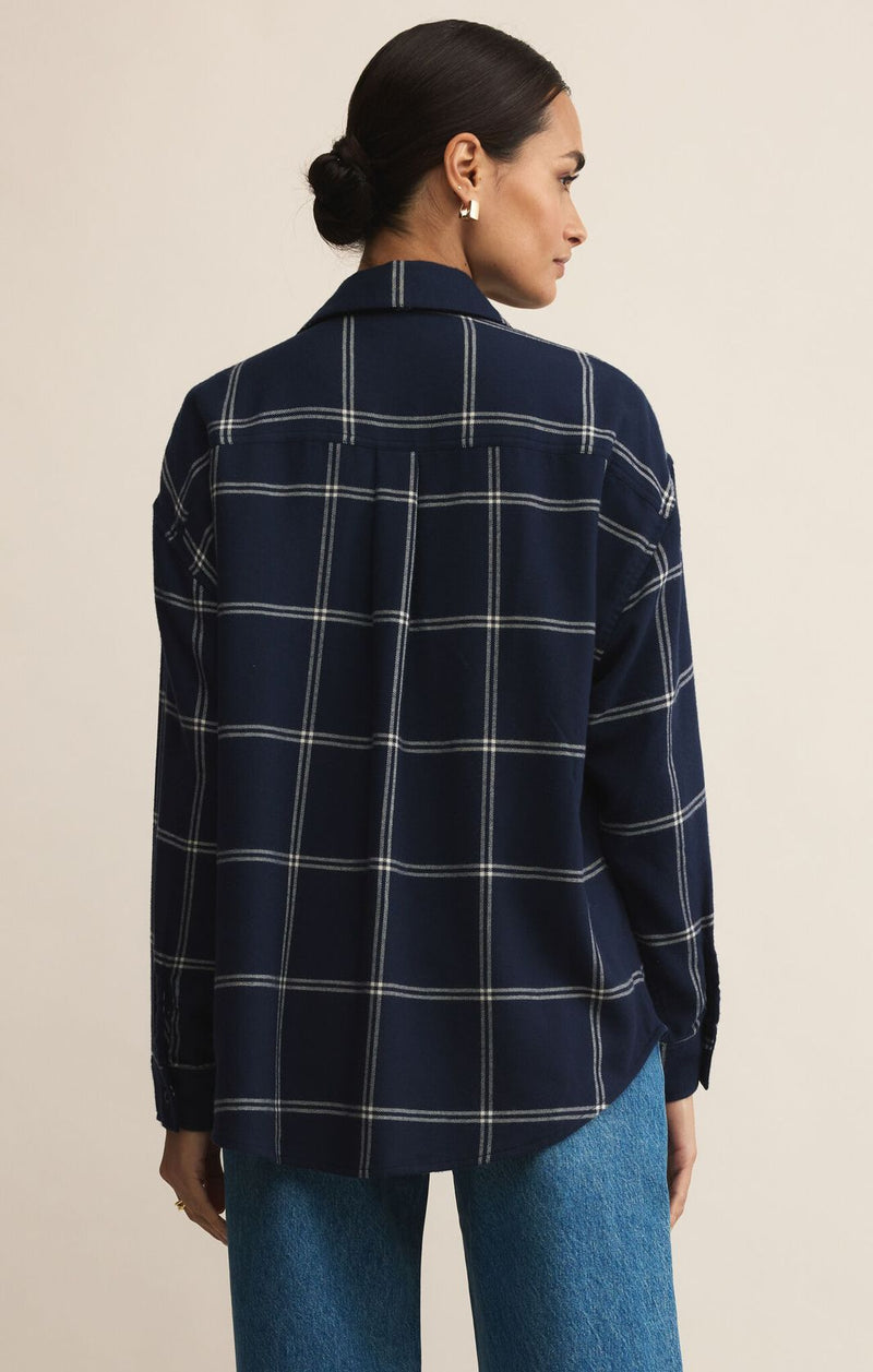River Plaid Button Up