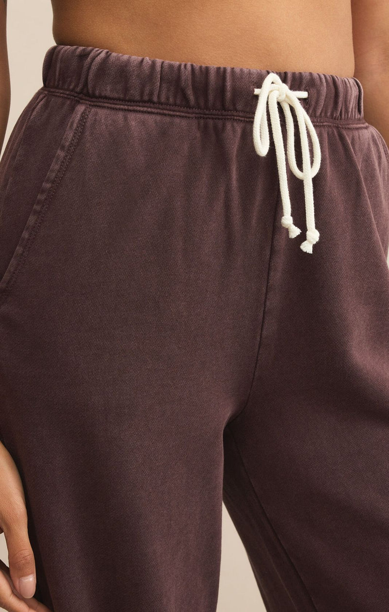 Hunter Knit Pant Chocolate Cherry