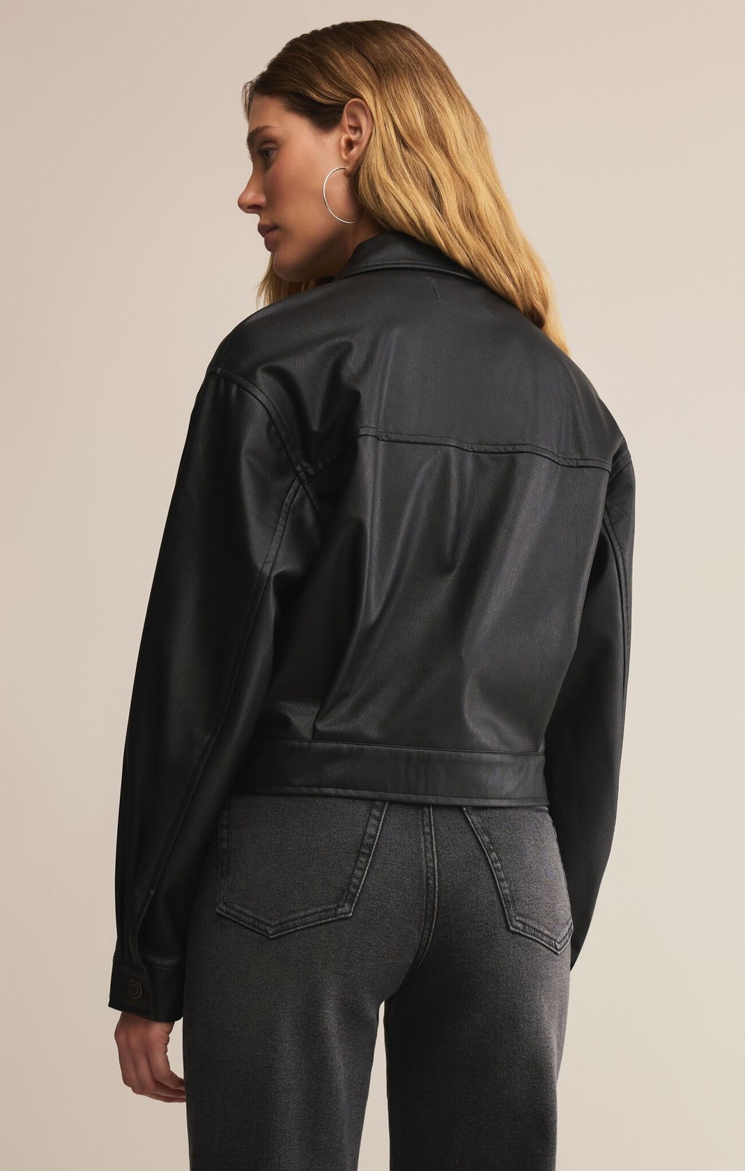 Z Supply Heritage Vegan Leather Jacket